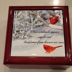 Decorative Cardinal Box